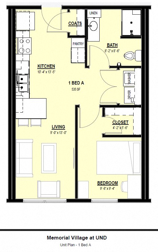 Suite A Floorplan
